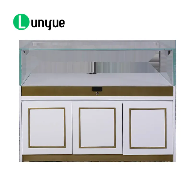 Luxury Skincare Design - Wooden Display Cabinet for Design Showroom